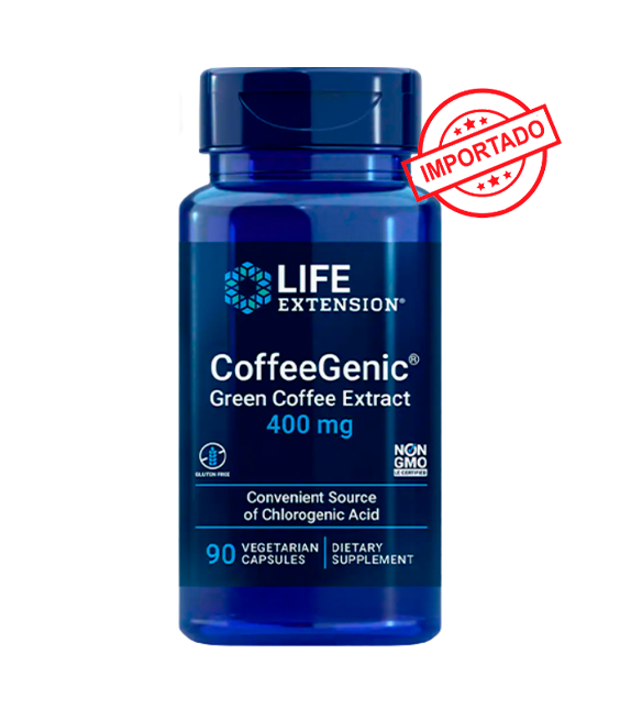 Life Extension CoffeeGenic Green Coffee Extract | 400 mg, 90 vegetarian capsules