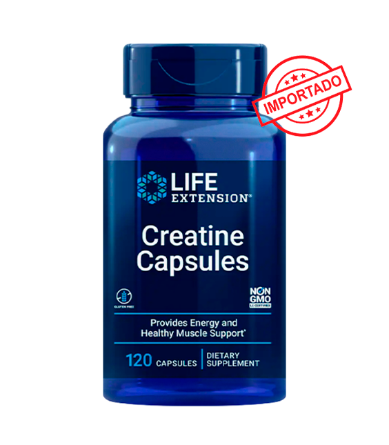Life Extension Creatine Capsules | 120 capsules