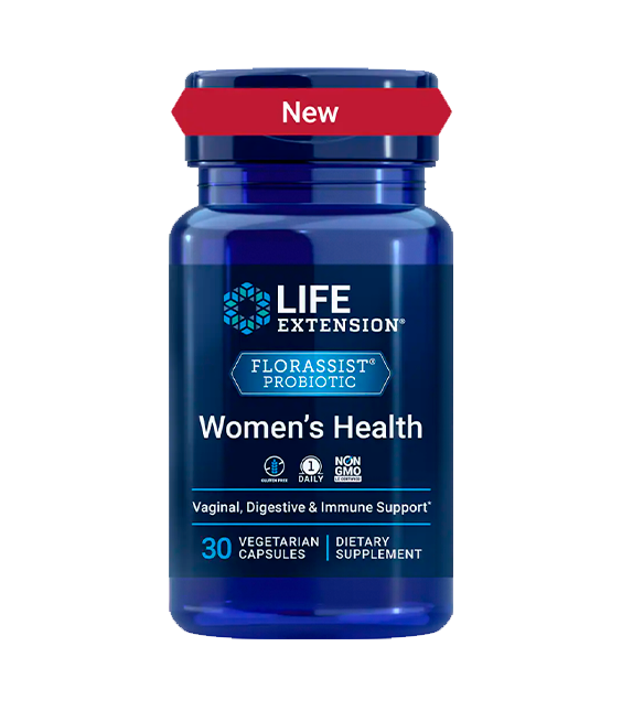 Life Extension FLORASSIST Probiotic Women's Health | 30 vegetarian capsules