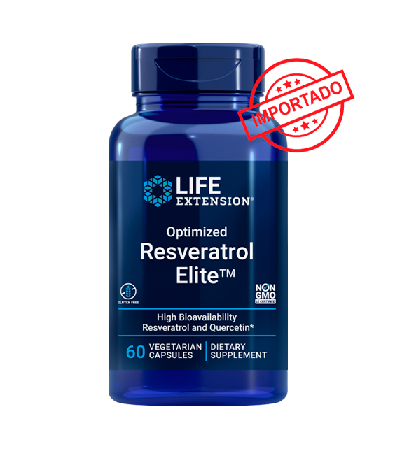 Life Extension Optimized Resveratrol Elite | 60 vegetarian capsules